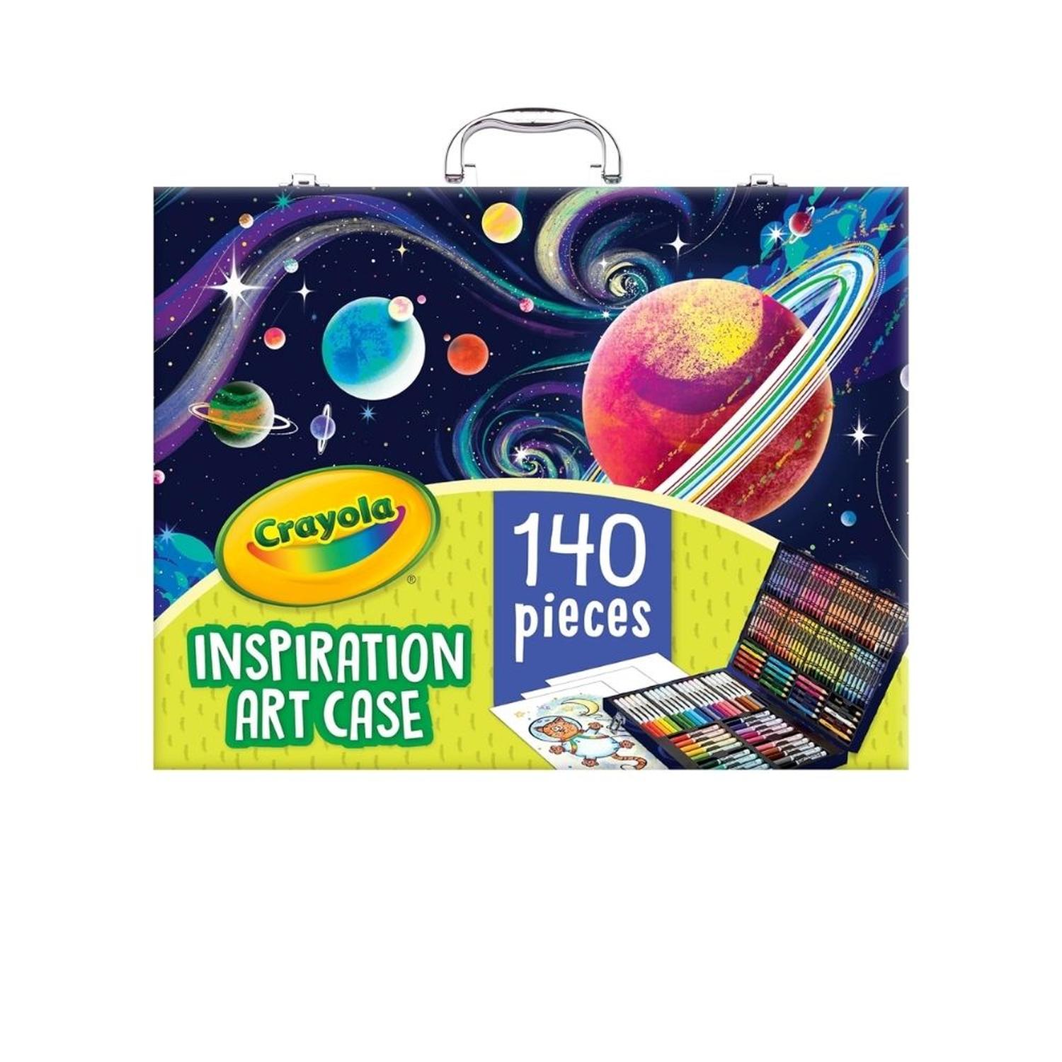 ESTUCHE DE ARTE CRAYOLA INSPIRATION ART 140 PIEZAS - SPACE - 2