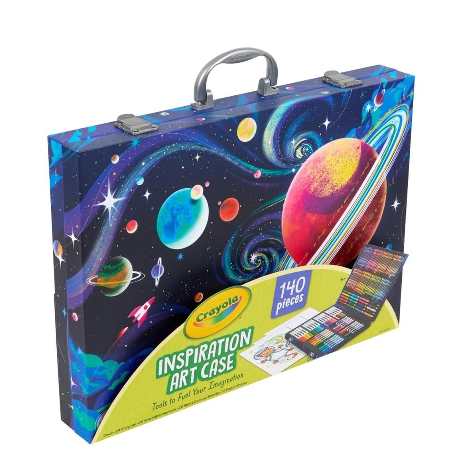ESTUCHE DE ARTE CRAYOLA INSPIRATION ART 140 PIEZAS - SPACE - 3