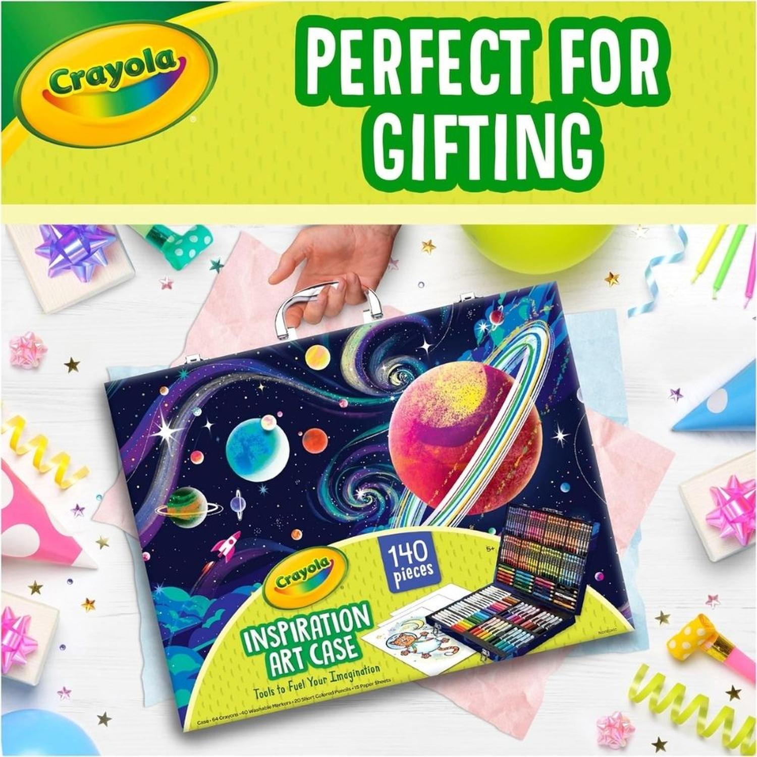 ESTUCHE DE ARTE CRAYOLA INSPIRATION ART 140 PIEZAS - SPACE - 6