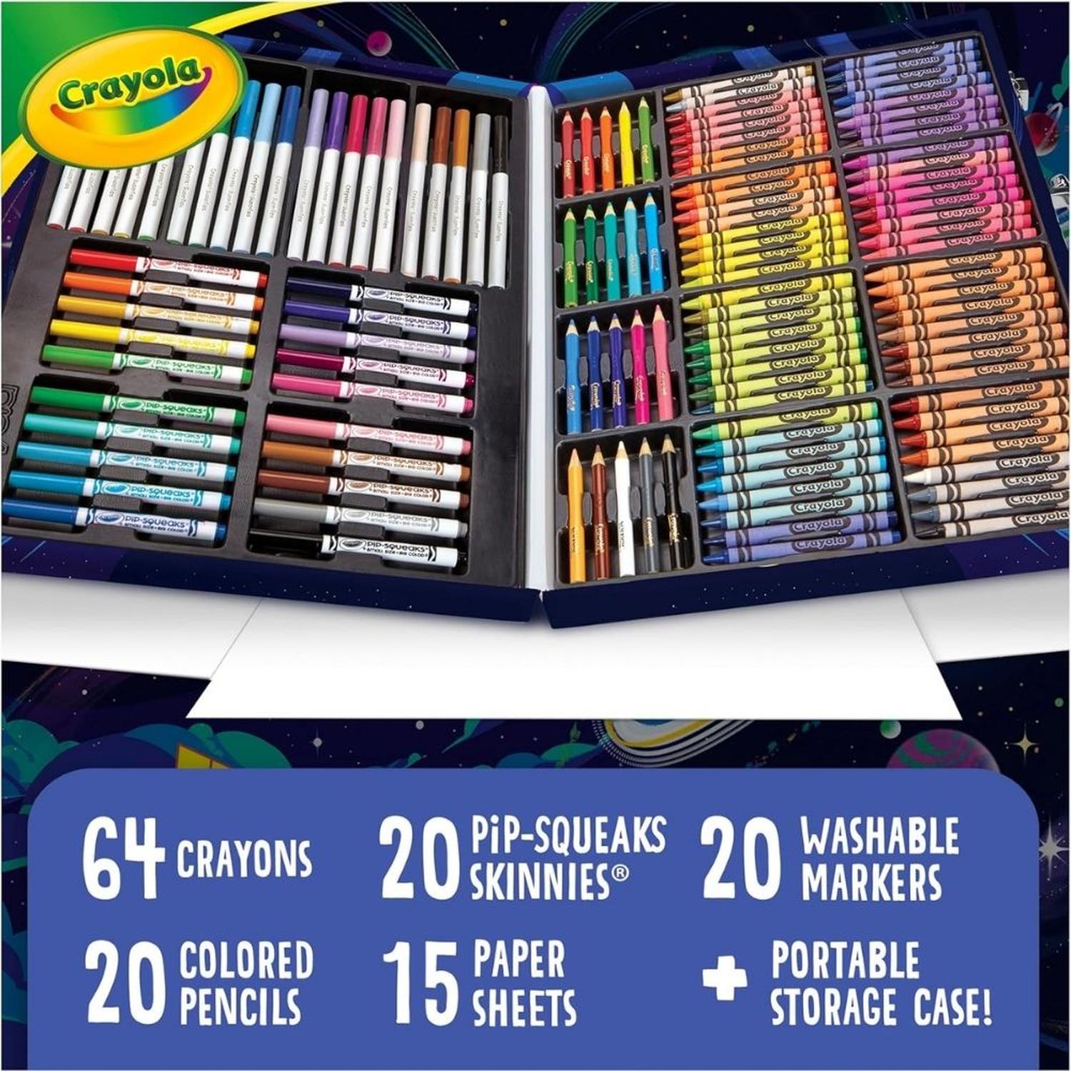 ESTUCHE DE ARTE CRAYOLA INSPIRATION ART 140 PIEZAS - SPACE - 7