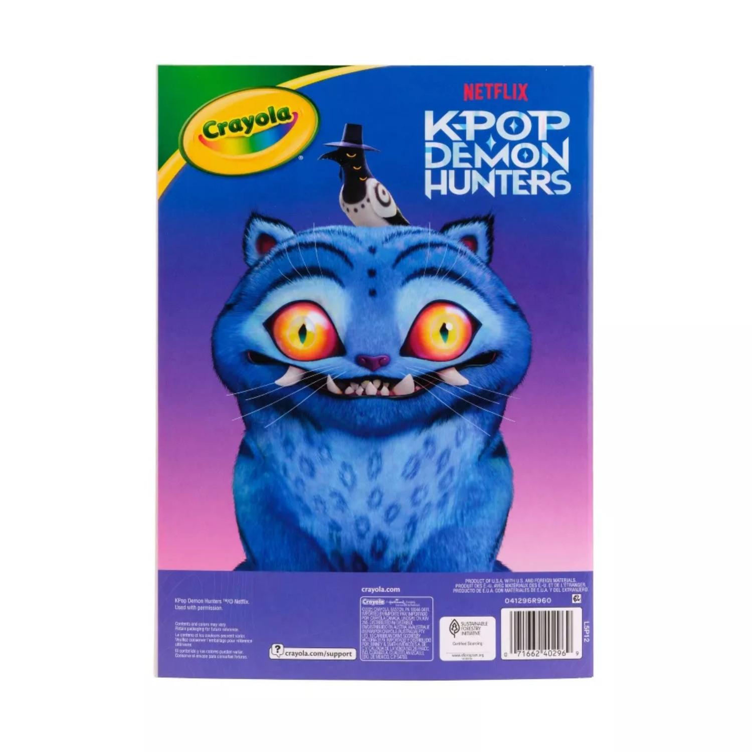 PACKX2 LIBRO PARA COLOREAR CRAYOLA K-POP DEMON HUNTER - 7