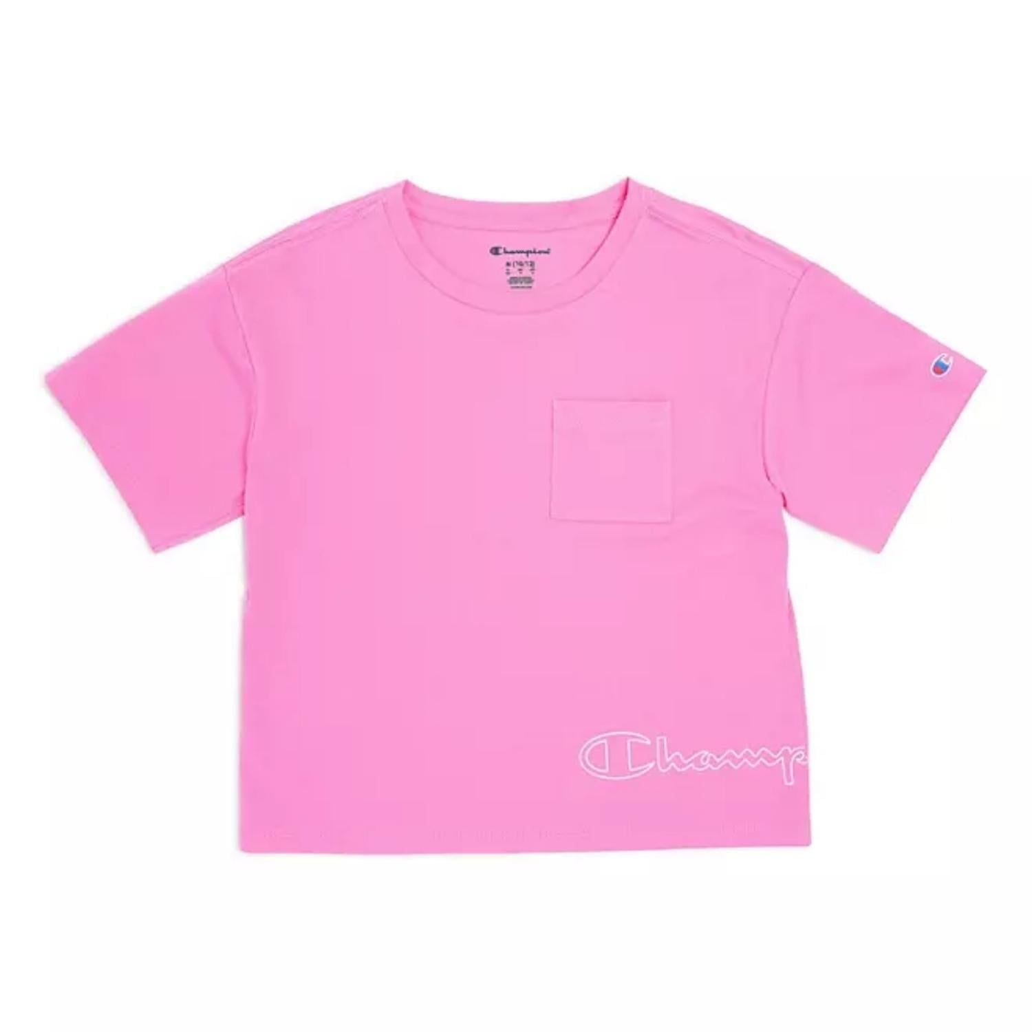 POLO NIÑAS CHAMPION ACTIVE TOP - ROSADO - 1