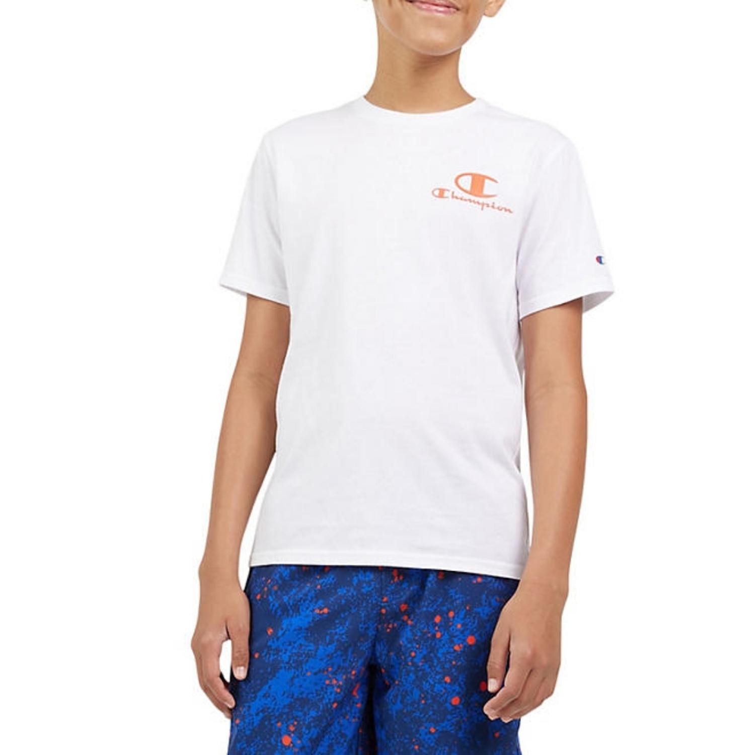 POLO NIÑOS CHAMPION EVERYDAY ACTIVE TOP - BLANCO - 5