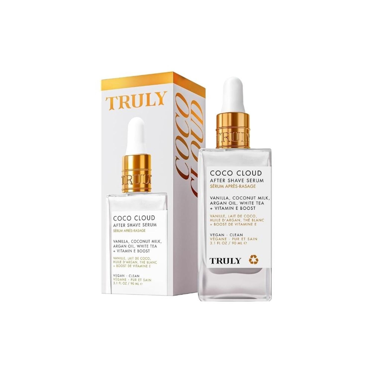 ACEITE PARA DESPUÉS DEL AFEITADO TRULY PREVIENE VELLO ENCARNADO COCO CLOUD - 90 ML - 1