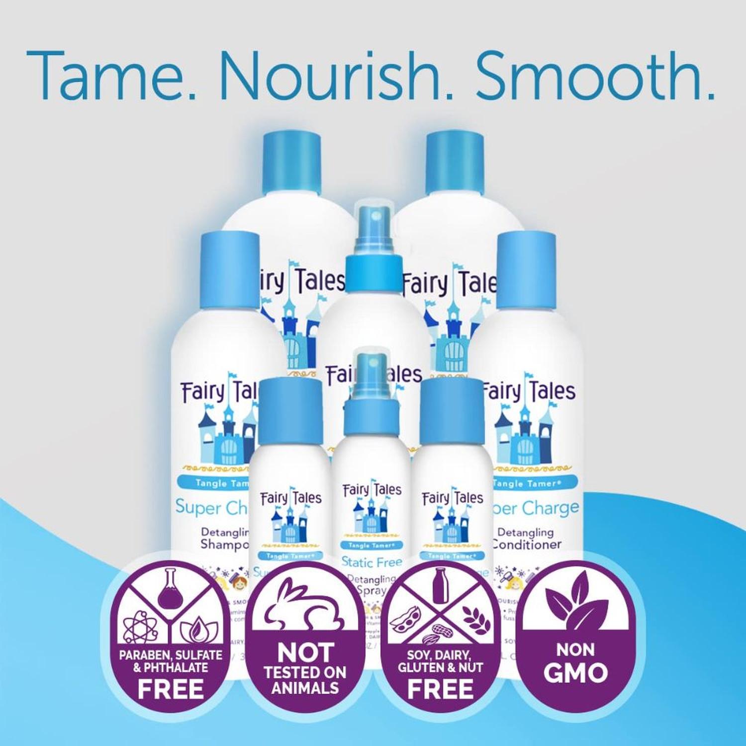 ROYAL TRIO: CHAMPU, ACONDICIONADOR Y SPRAY ACONDICIONADOR FAIRY TALES - SUN Y SWIM AFTER SWIM - 6