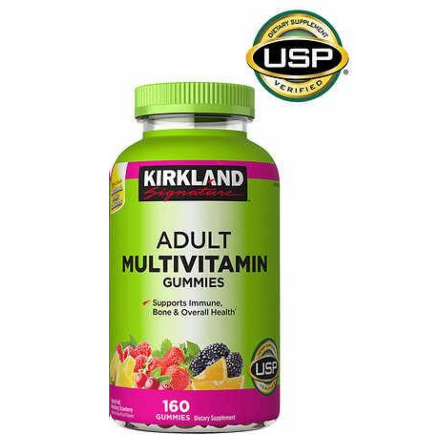GOMITAS MULTIVITAMÍNICO PARA ADULTOS KIRKLAND - 160 GUMMIES - 1