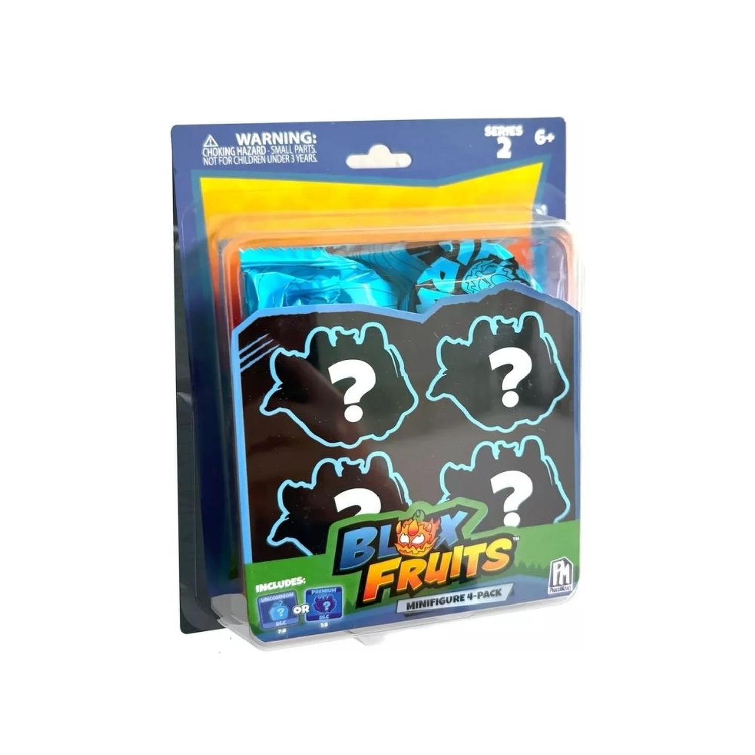 BLOX FRUITS MINI FIGURA 4PACK + 1 DLC - SERIE 2 - 1