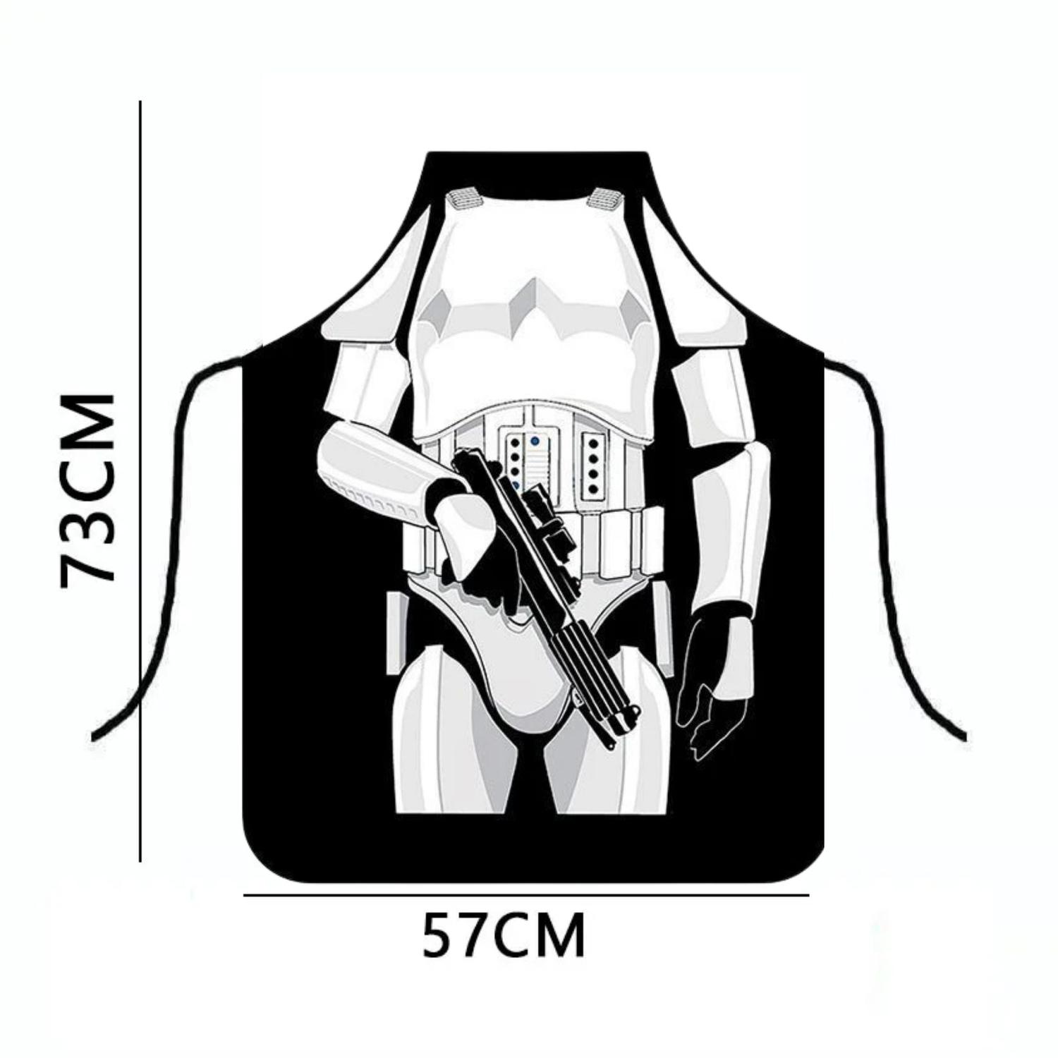 DELANTAL O MANDIL DE COCINA ESTAMPADO DIGITAL STAR WARS - 2