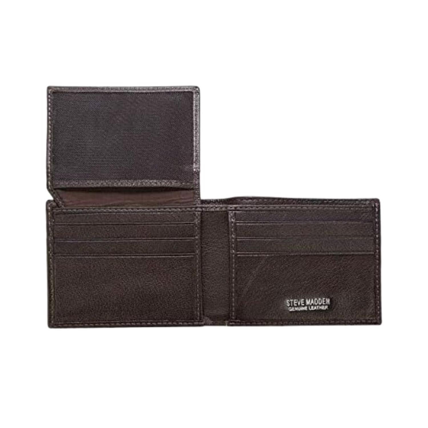 BILLETERA HOMBRE STEVE MADDEN - MARRON - 2