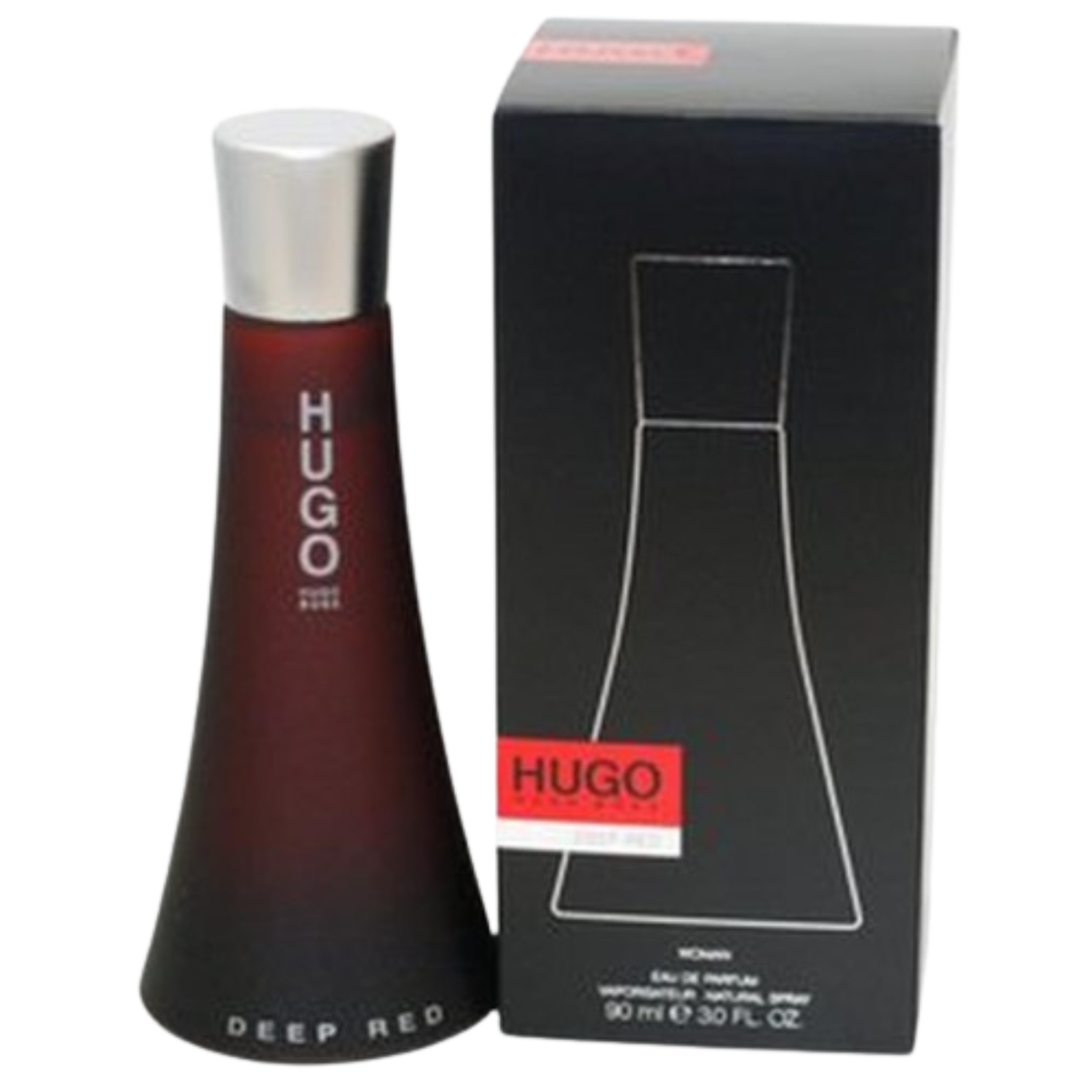 PERFUME PARA MUJER HUGO BOSS DEEP RED EAU DE PARFUM 90 ML - 2
