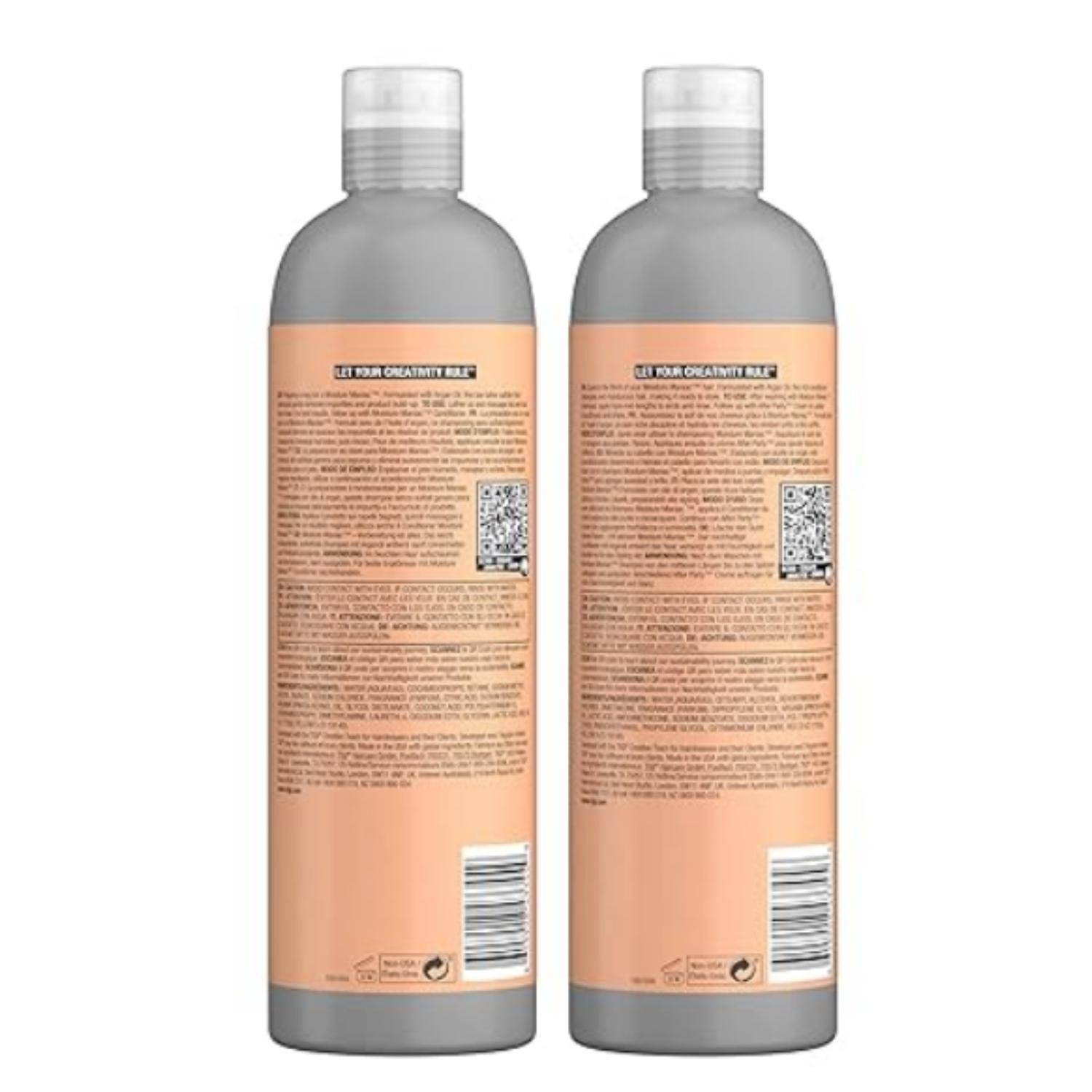 SET DUO SHAMPOO 750 ML Y ACONDICIONADOR 750 ML TIGI BED HEAD MOISTURE MANIAC - 2