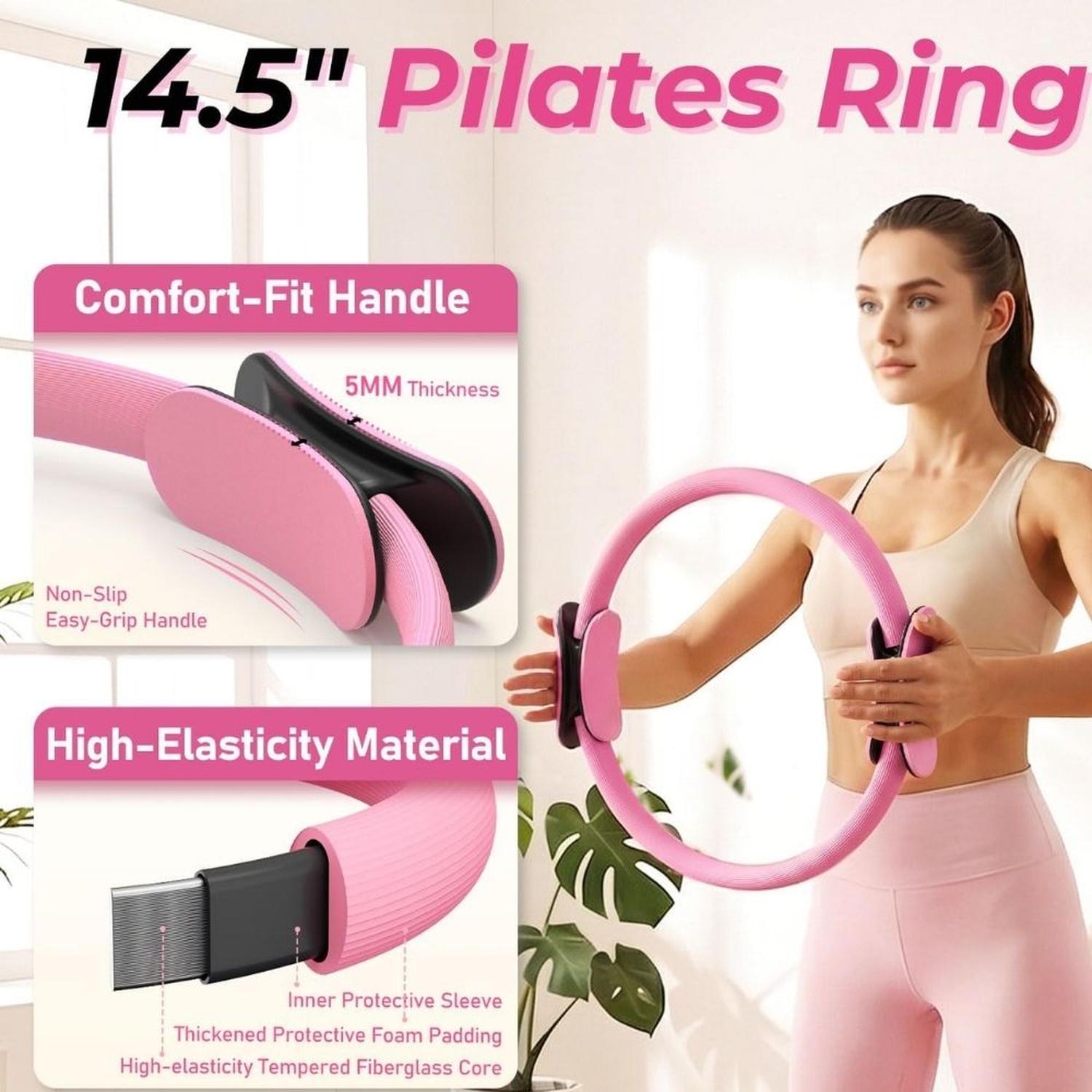 KIT ESENCIAL DE PILATES - ROSA - 3