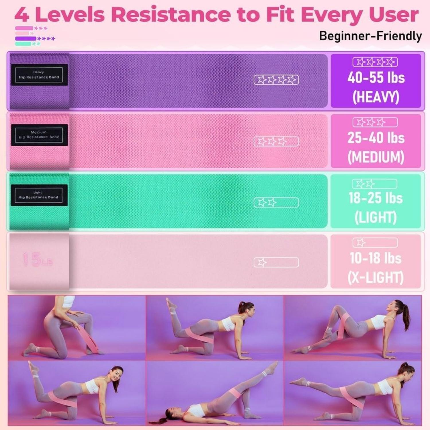 KIT ESENCIAL DE PILATES - ROSA - 5