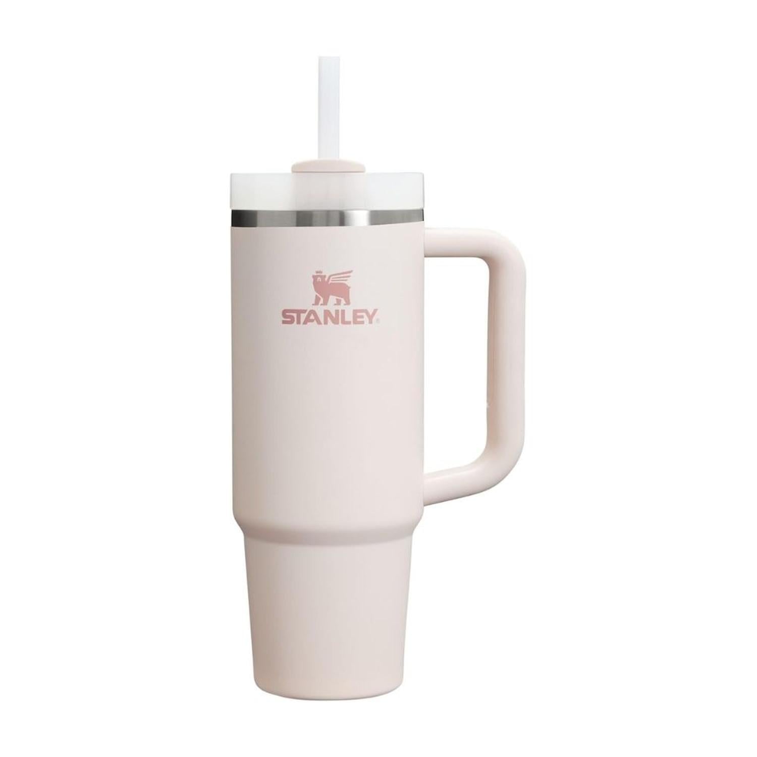 TUMBLER STANLEY QUENCHER H2.0 30 OZ - ROSE QUARTZ - 1