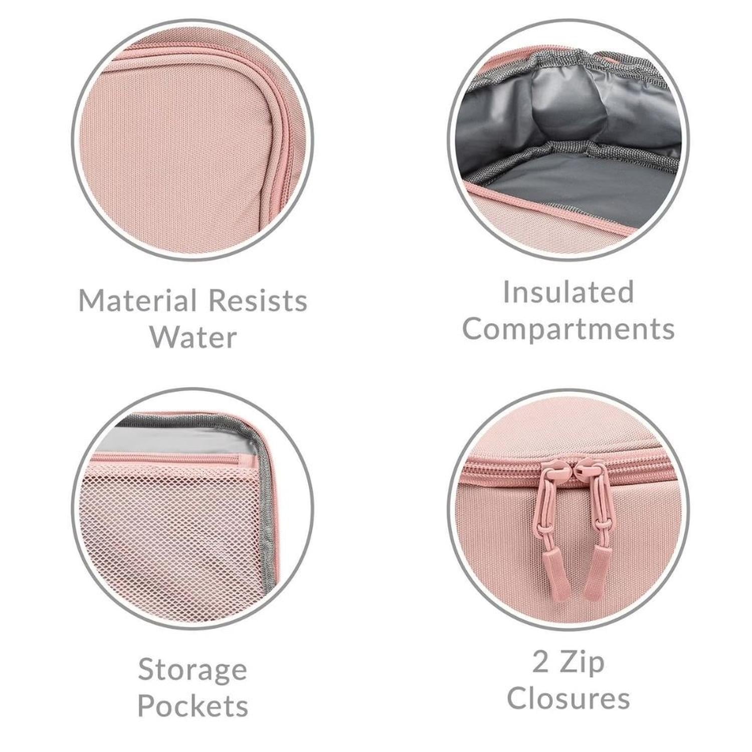 SET BENTGO PREP DELUXE Y 60 RECIPIENTES - BLUSH - 4