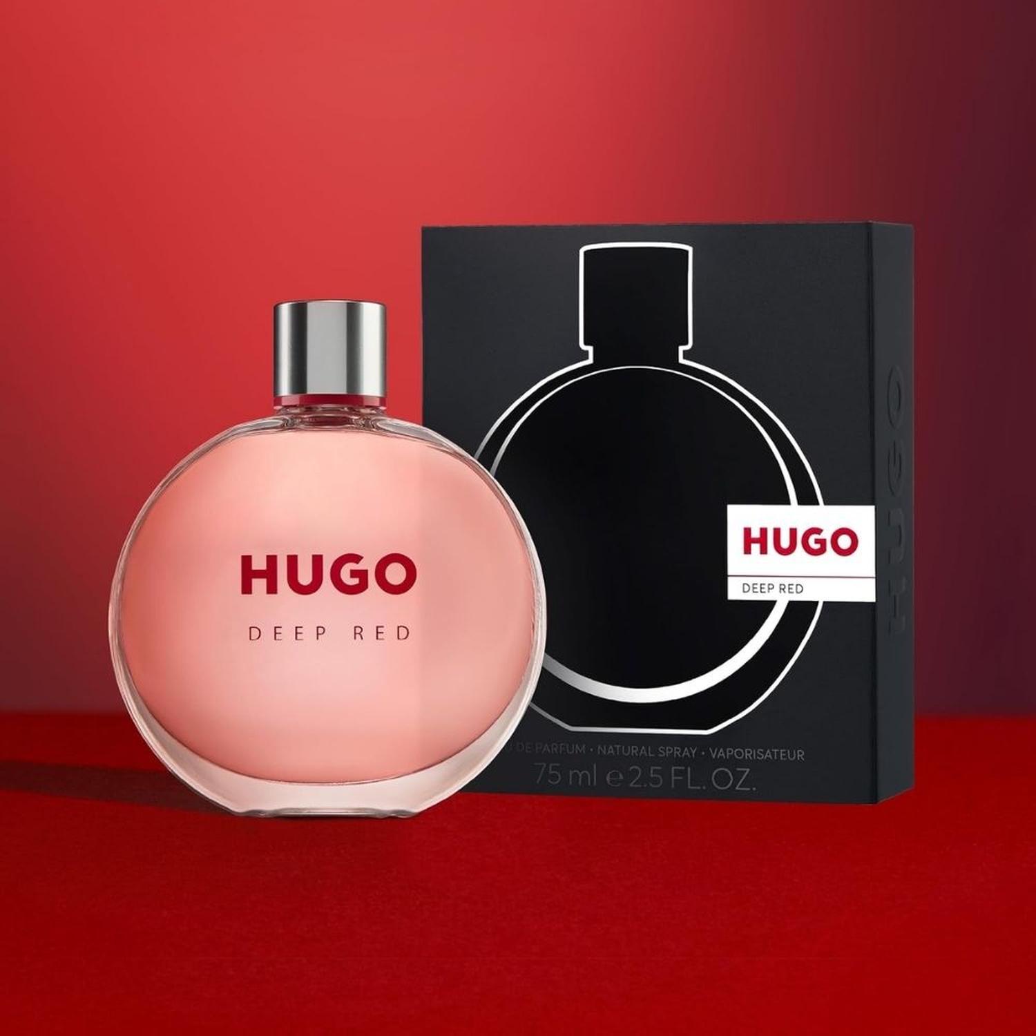 PERFUME MUJER HUGO BOSS DEEP RED - 75 ML - 4