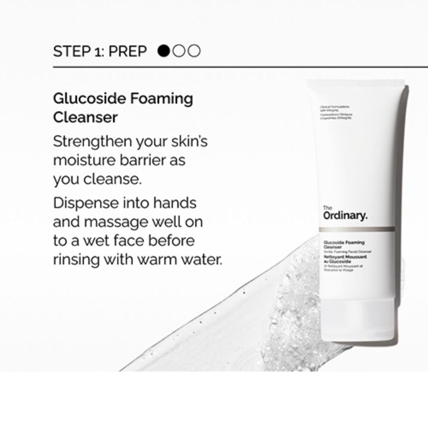 LIMPIADOR FACIAL ESPUMOSO THE ORDINARY CON GLUCÓSIDO - 50 ML - 4