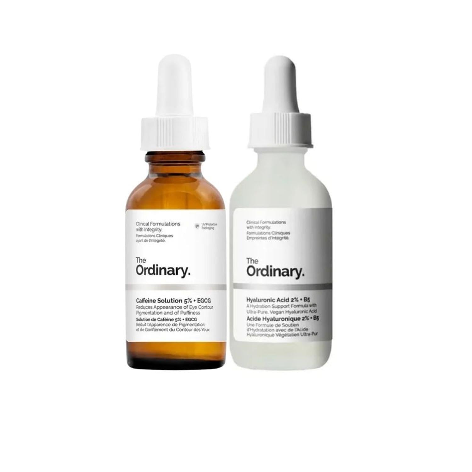 SET THE ORDINARY ACIDO HIALURONICO Y CAFFEINE - 15 ML C/U - 1
