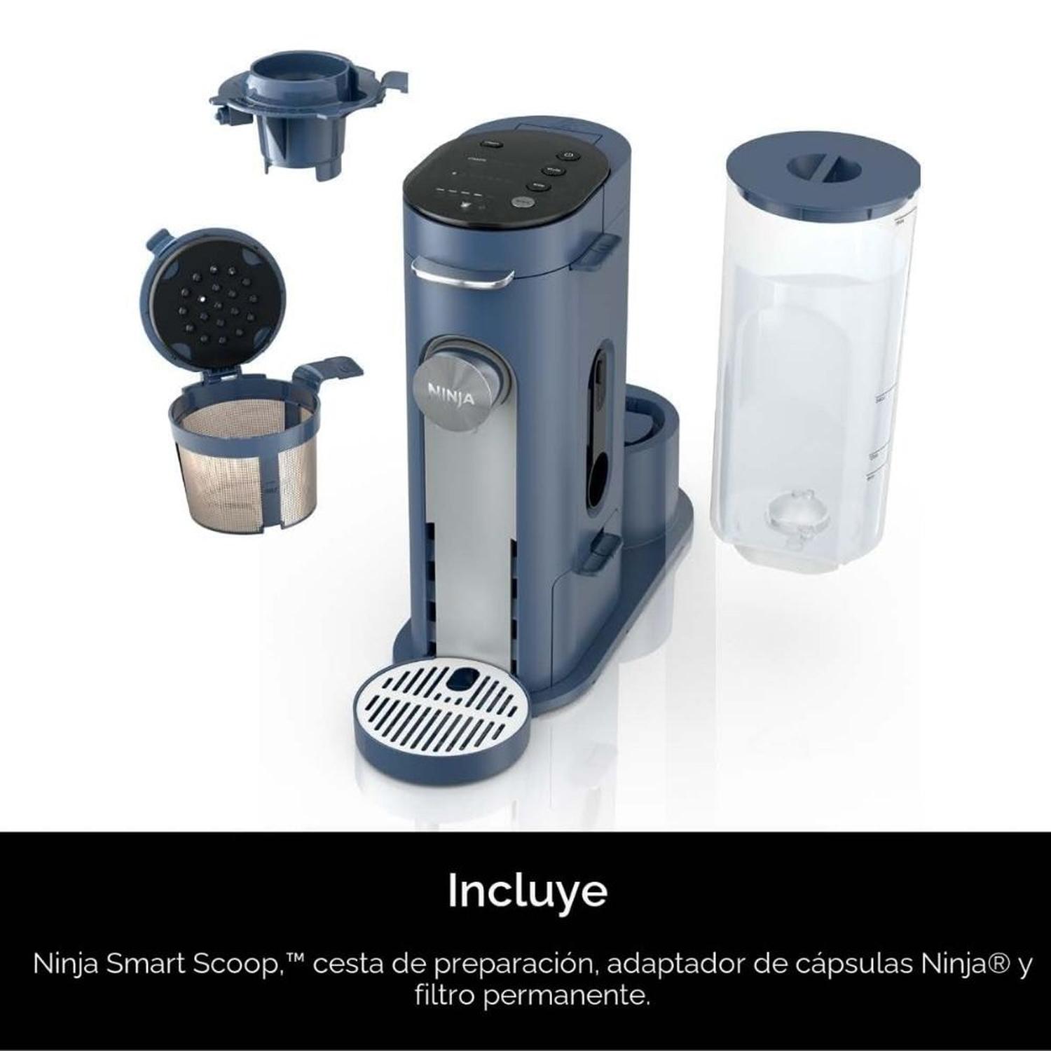 CAFETERA DE UNA SOLA PORCIÓN NINJA PODS Y CAFÉ MOLIDO - NAVY - 7