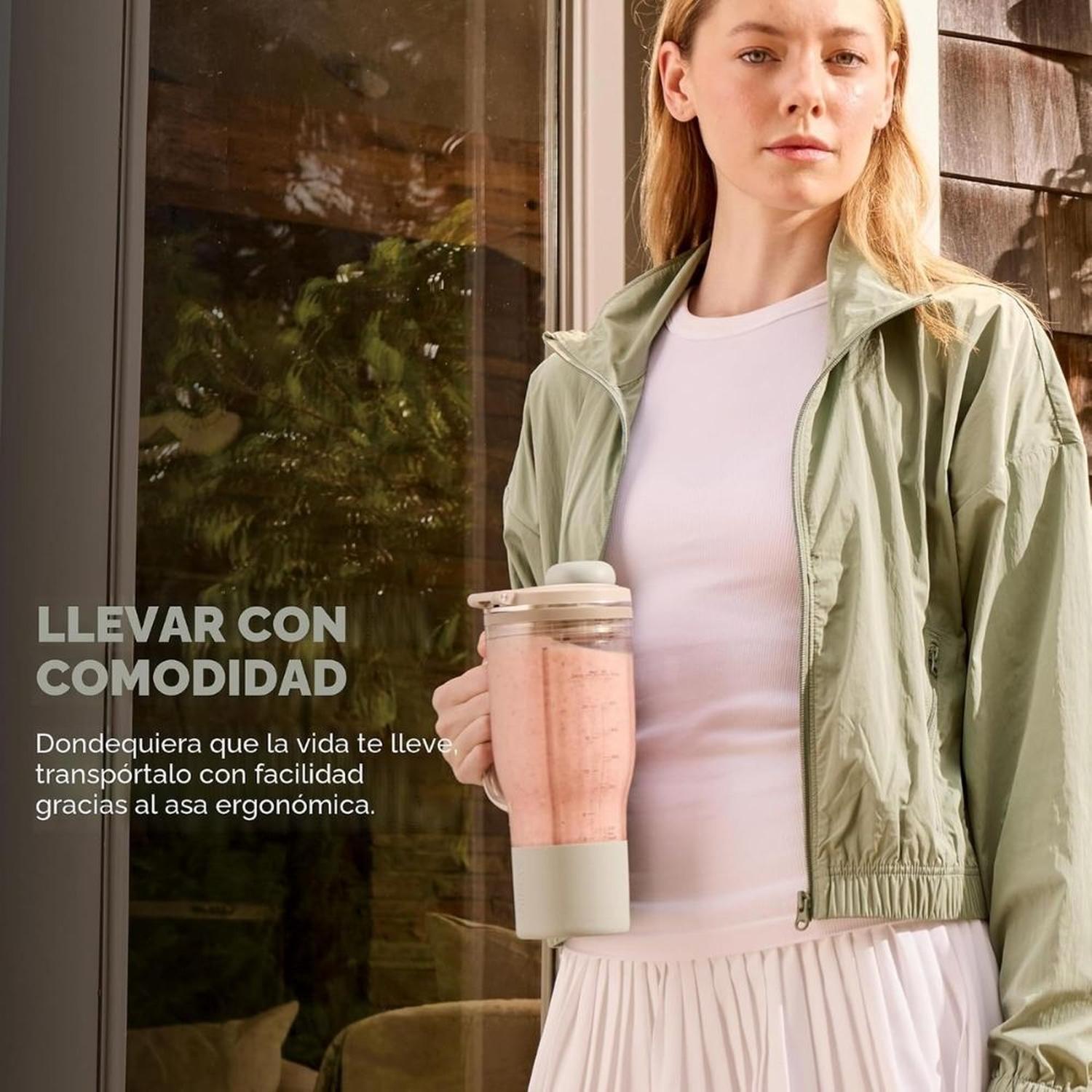 LICUADORA PERSONAL NINJA BLENDBOSS - PINK PEPPERCORN - 3