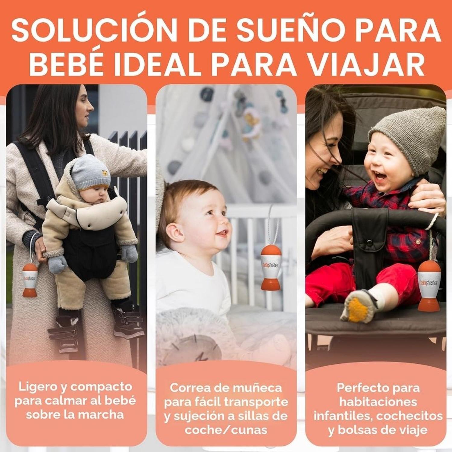MÁQUINA DE SONIDO PORTÁTIL BABY SHUSHER SONIDO 'SHH!' - 7