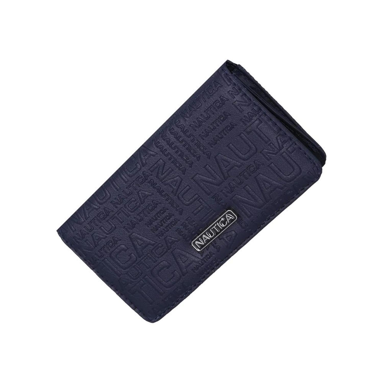 BILLETERA MUJER NAUTICA SLIM SEASIDE - AZUL - 1