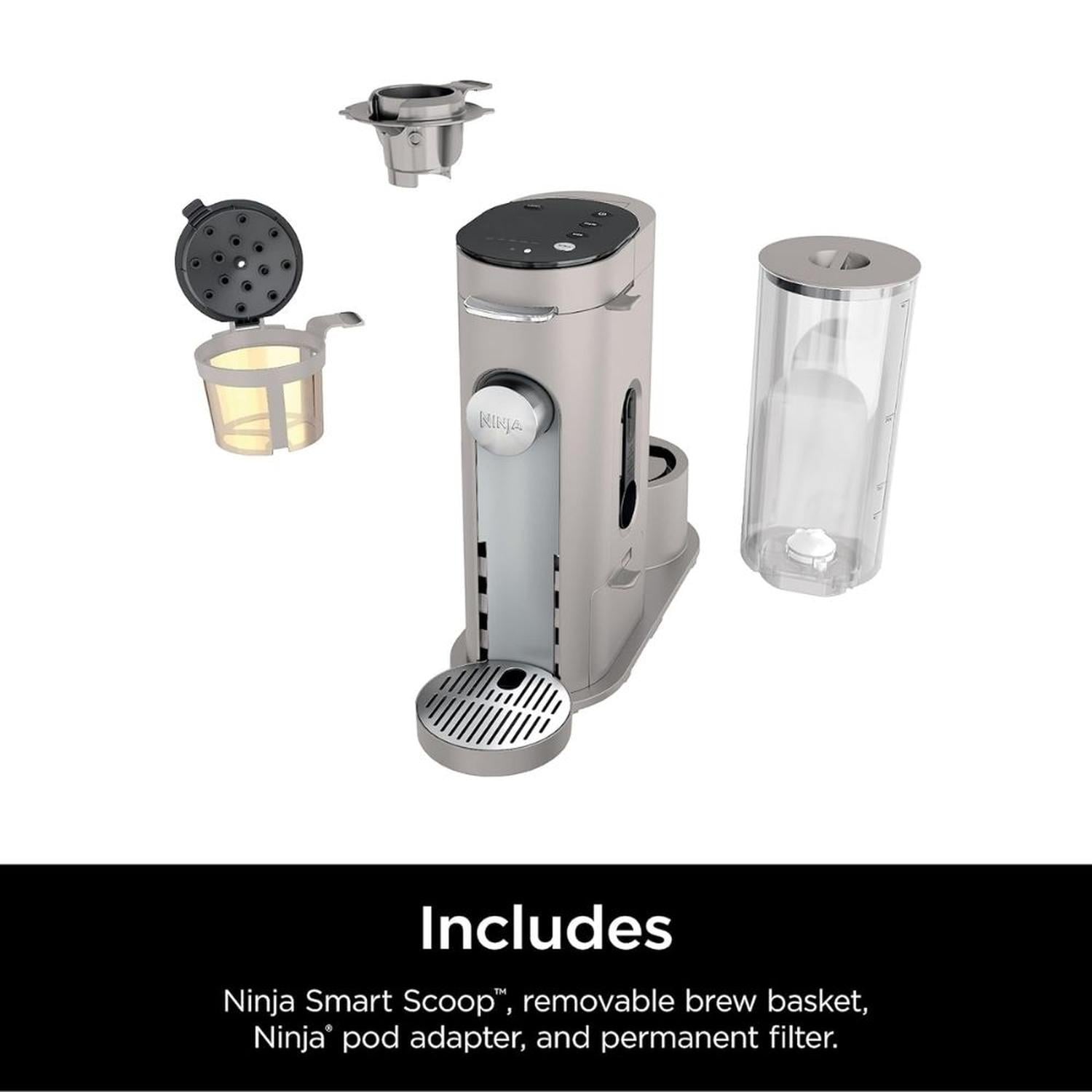 CAFETERA DE UNA SOLA PORCIÓN NINJA PODS Y CAFÉ MOLIDO - STONE - 7