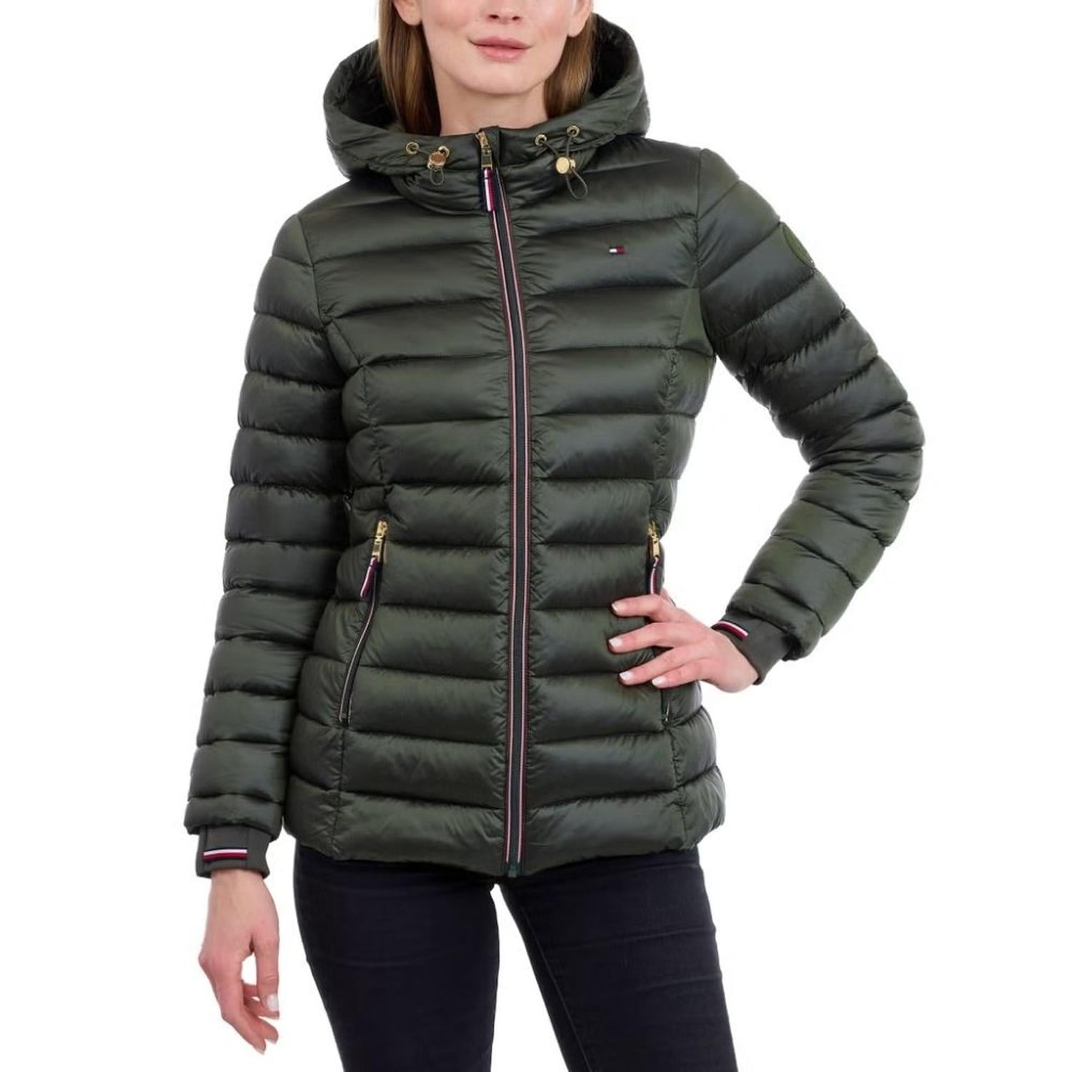 CASACA MUJER TOMMY HILFIGER LIGHTWEIGHT PUFFER - VERDE - 1