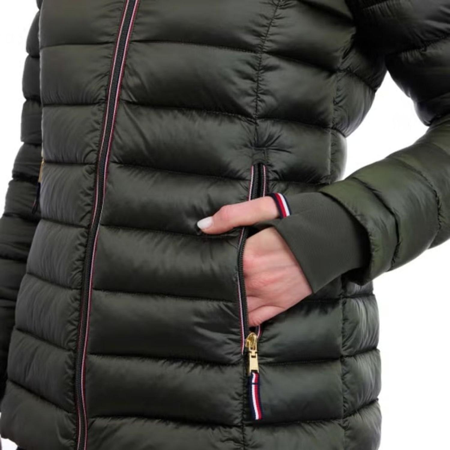 CASACA MUJER TOMMY HILFIGER LIGHTWEIGHT PUFFER - VERDE - 4