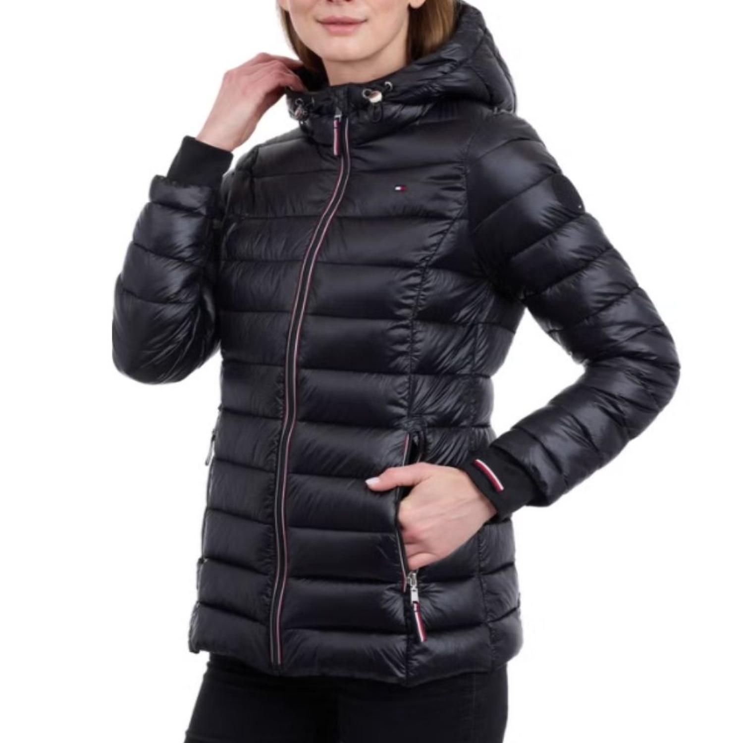 CASACA MUJER TOMMY HILFIGER LIGHTWEIGHT PUFFER - NEGRO - 2