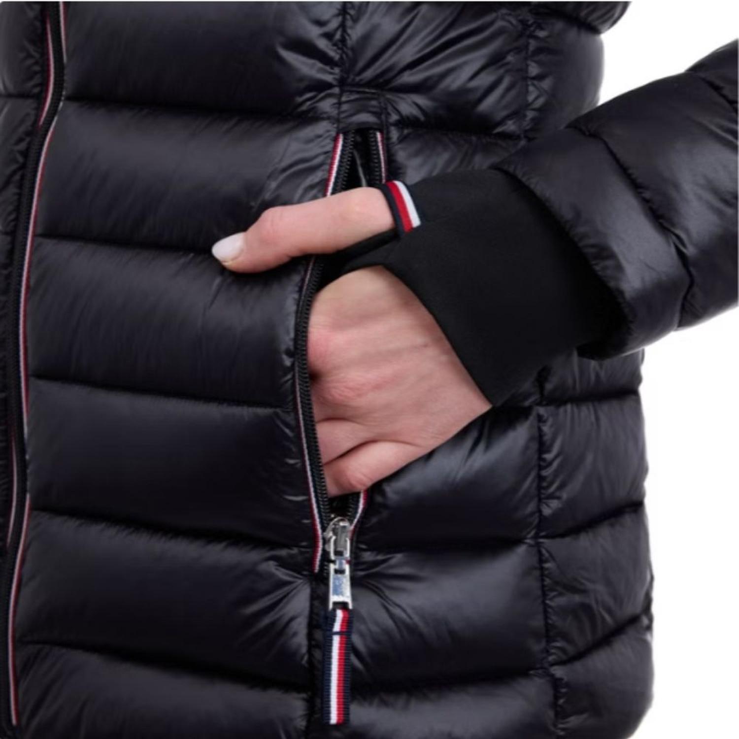 CASACA MUJER TOMMY HILFIGER LIGHTWEIGHT PUFFER - NEGRO - 4