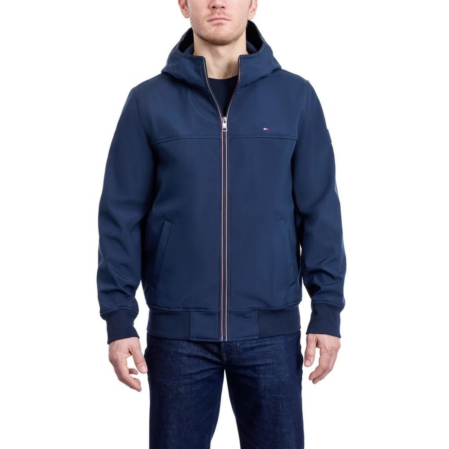CASACA HOMBRE TOMMY HILFIGER SOFTSHELL - AZUL - 1