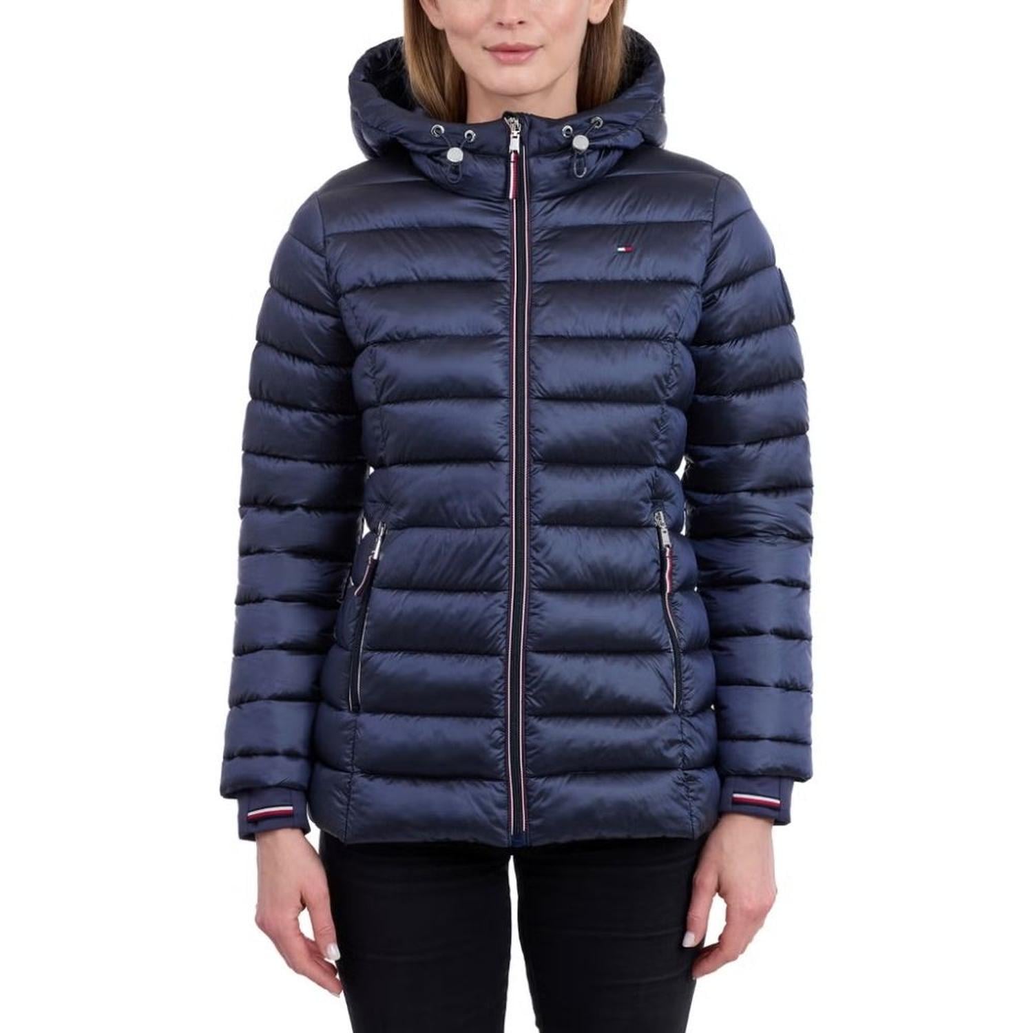 CASACA MUJER TOMMY HILFIGER LIGHTWEIGHT PUFFER - AZUL - 1