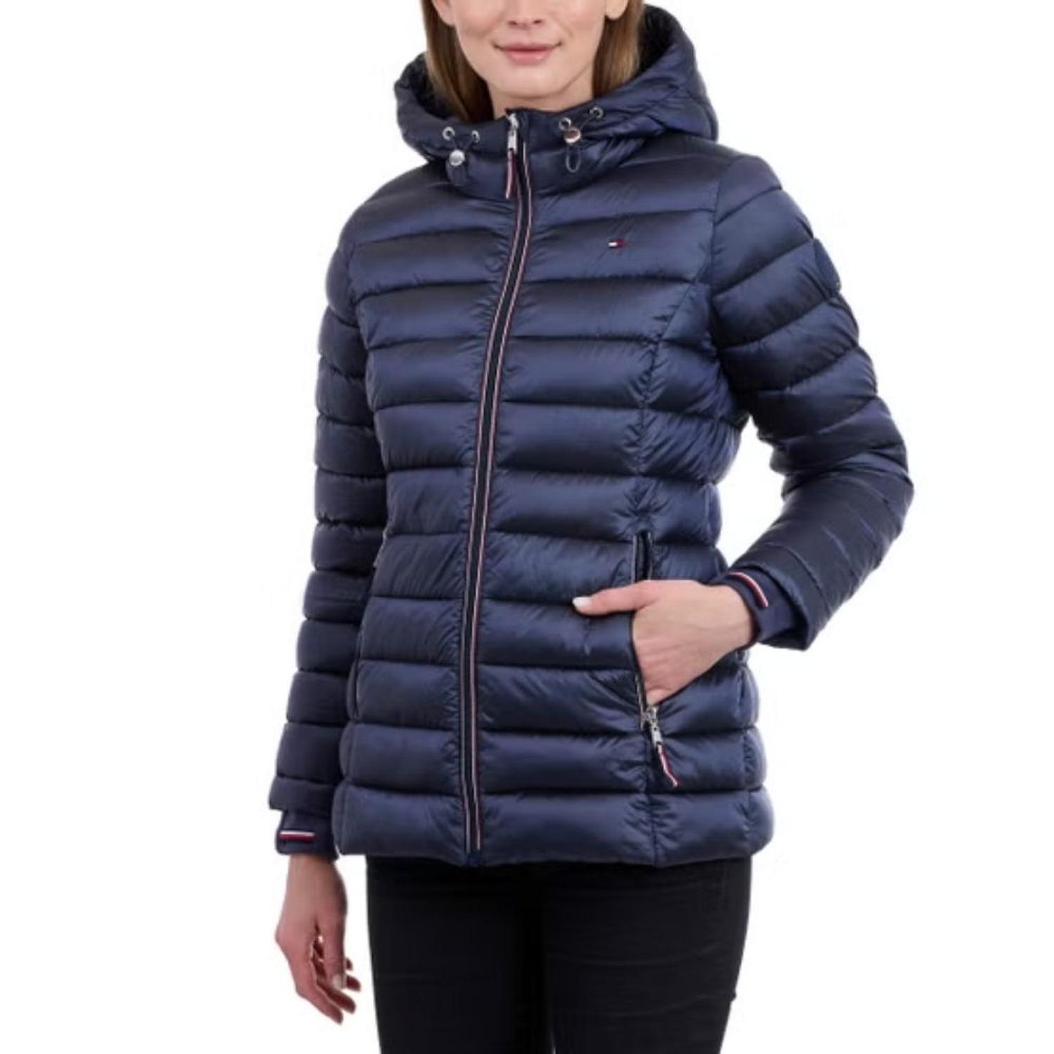CASACA MUJER TOMMY HILFIGER LIGHTWEIGHT PUFFER - AZUL - 2