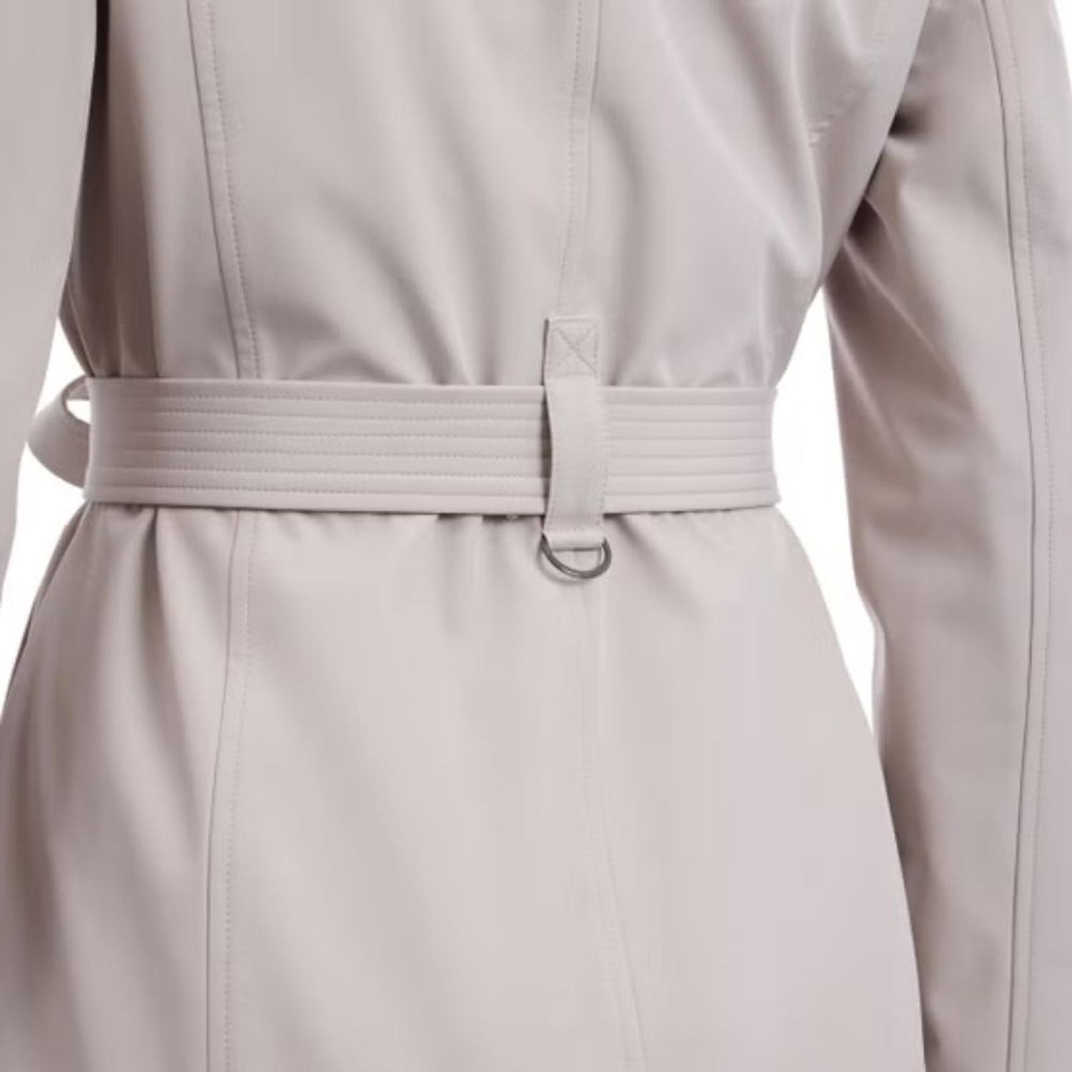 GABARDINA MUJER CALVIN KLEIN HOODED TRENCH COAT - BEIGE - 4