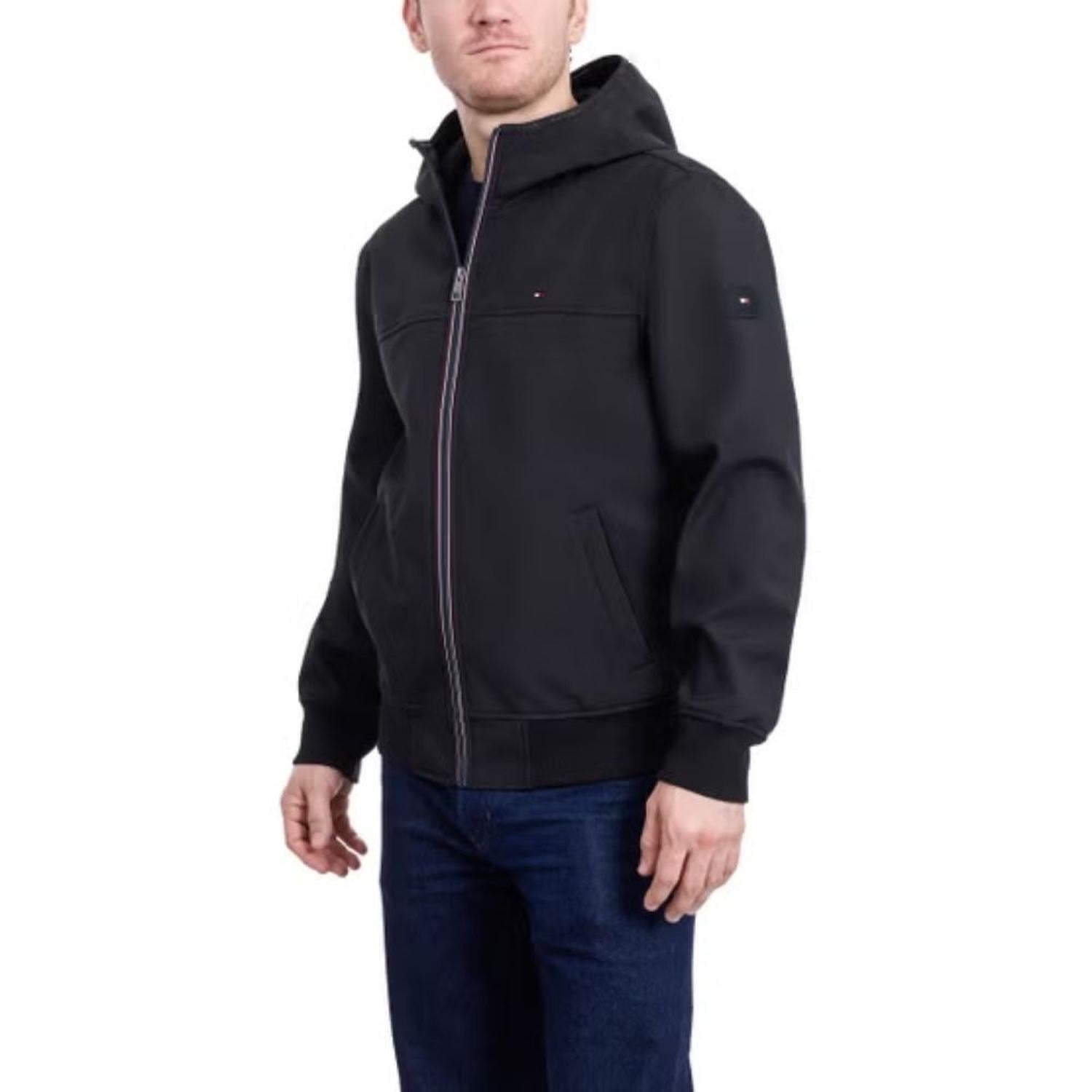 CASACA HOMBRE TOMMY HILFIGER SOFTSHELL - NEGRO - 2