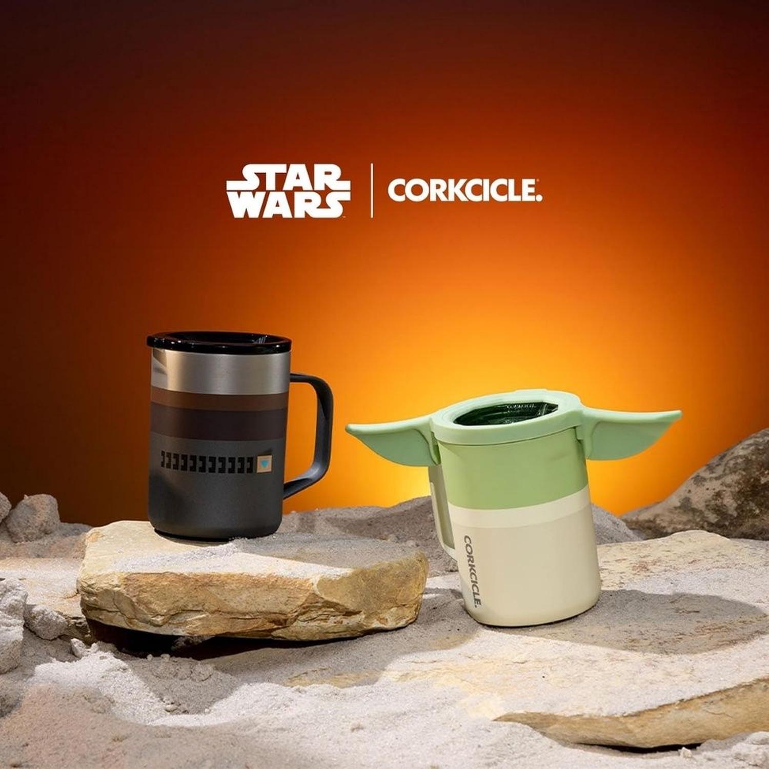 TAZA ACERO INOXIDABLE CORKCICLE STAR WARS MANDALORIAN GROGU - 7