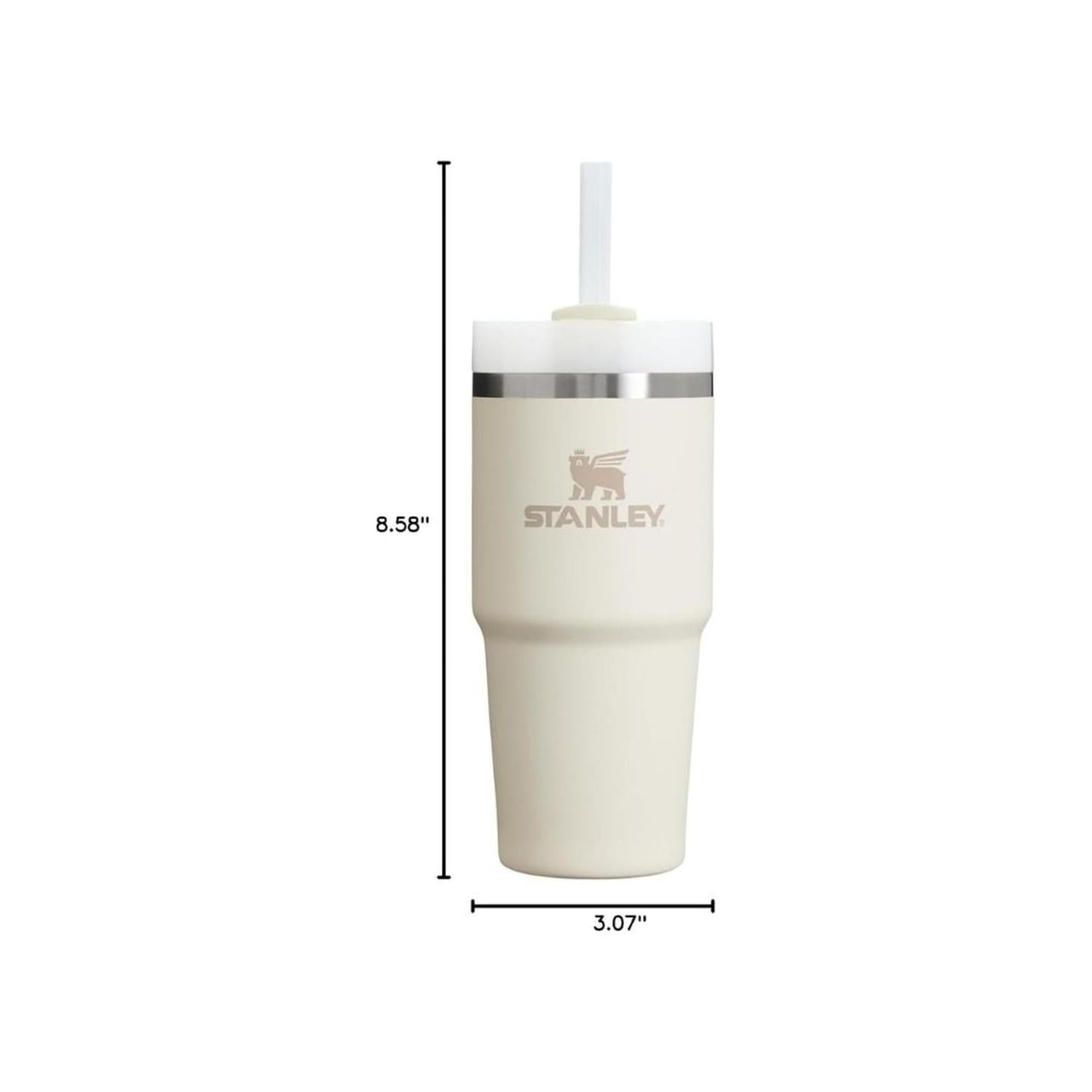 VASO TUMBLER STANLEY QUENCHER H2.0 FLOWSTATE 14 OZ - CREAM - 2
