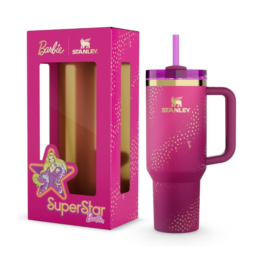QUENCHER H2.0 FLOW STATE STANLEY X BARBIE 70S SUPERSTAR - 40 OZ - 1