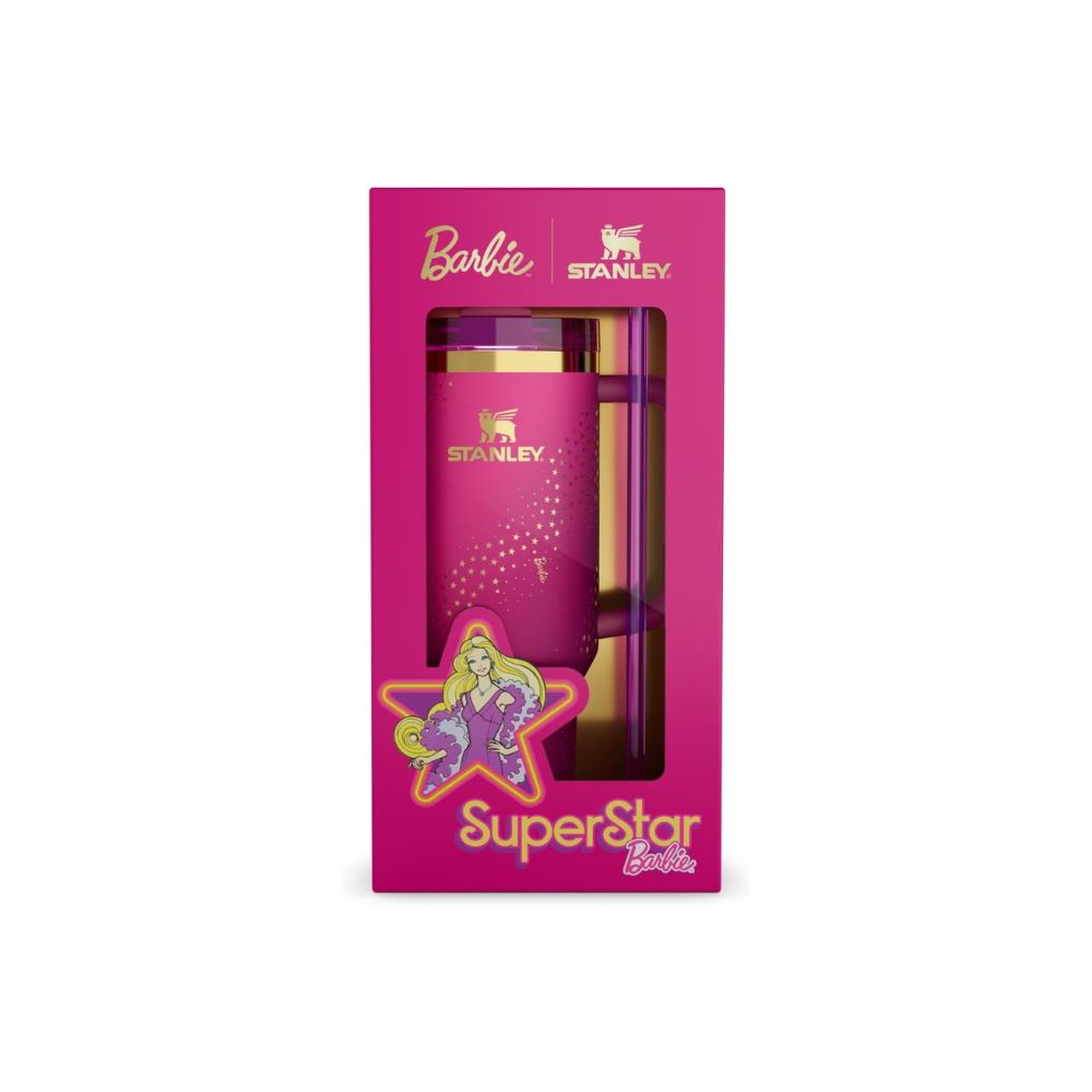 QUENCHER H2.0 FLOW STATE STANLEY X BARBIE 70S SUPERSTAR - 40 OZ - 3