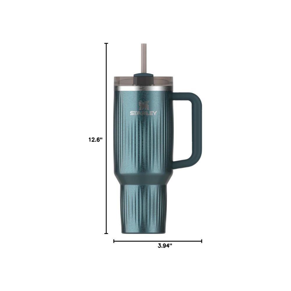 TUMBLER STANLEY QUENCHER H2.0 40 OZ - FLUTED MARINA SHINE - 2