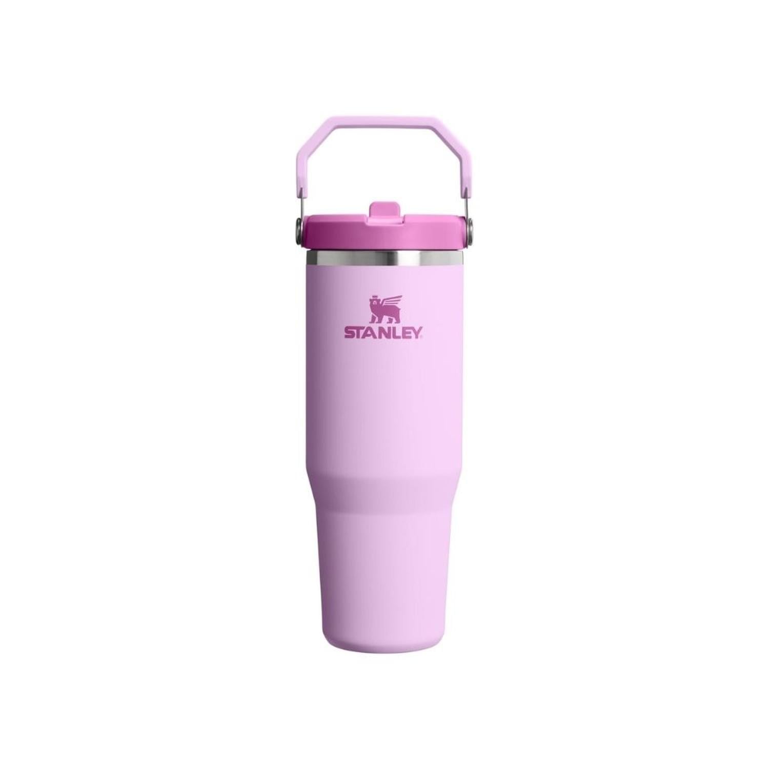 TUMBLER VASO DE ACERO INOXIDABLE STANLEY ICEFLOW 2.0 30 OZ - SOFT ORCHID - 1