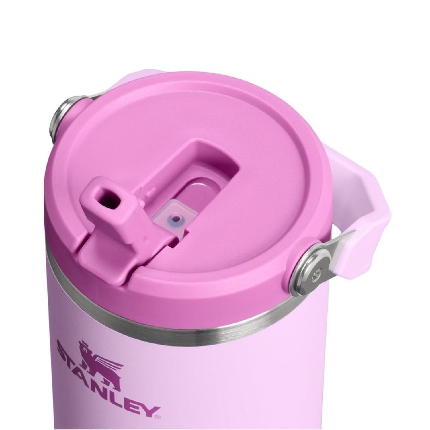 TUMBLER VASO DE ACERO INOXIDABLE STANLEY ICEFLOW 2.0 30 OZ - SOFT ORCHID - 3