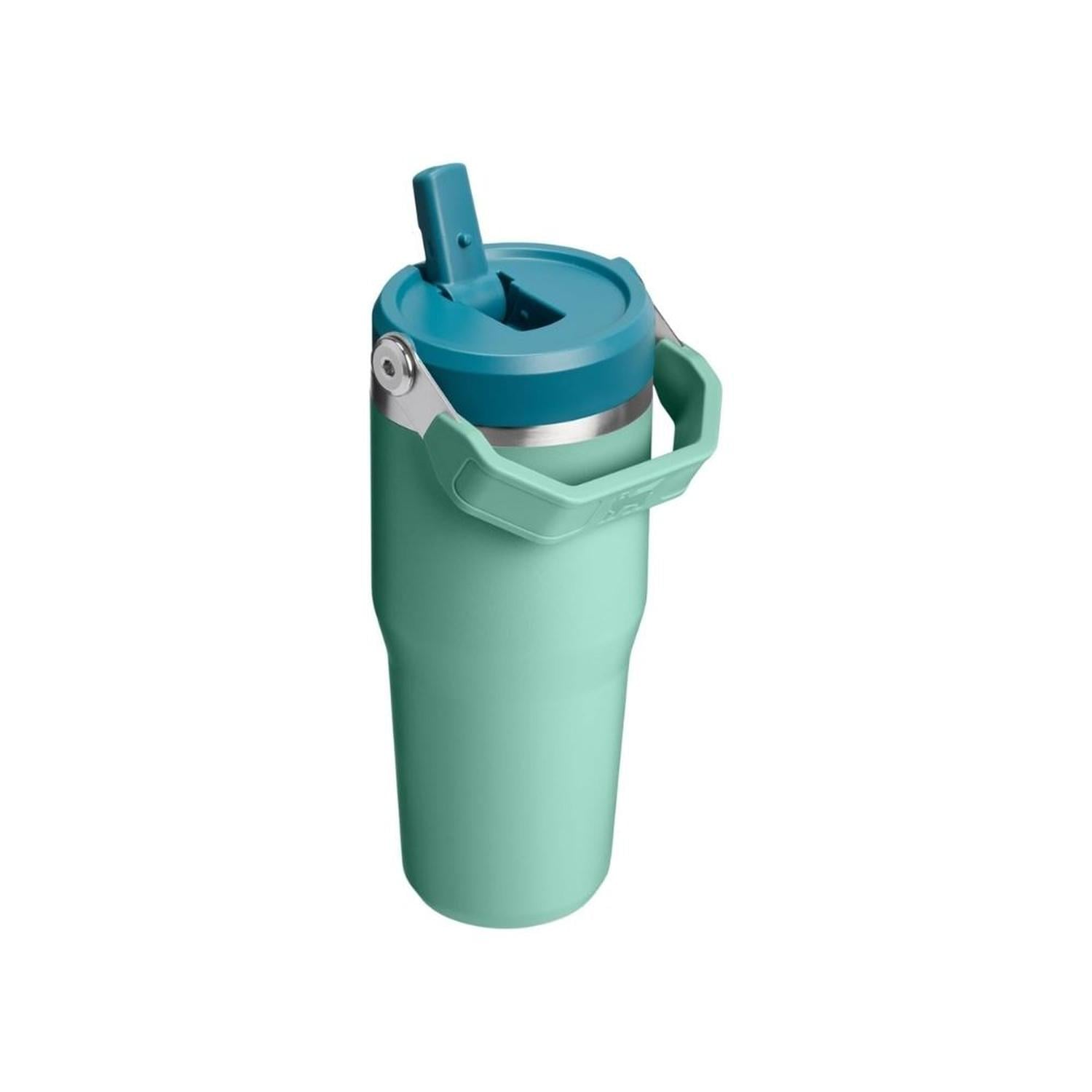 TUMBLER VASO DE ACERO INOXIDABLE STANLEY ICEFLOW 2.0 14 OZ - SPRING GREEN - 3
