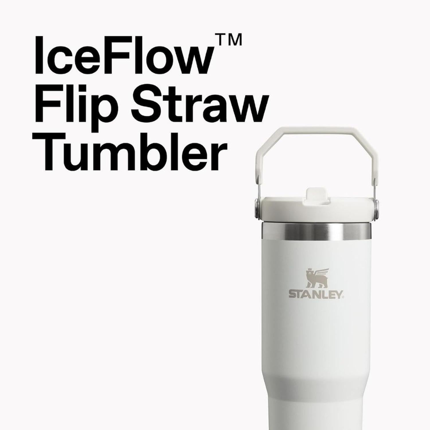 TUMBLER VASO DE ACERO INOXIDABLE STANLEY ICEFLOW 2.0 14 OZ - BLUE SKY - 5