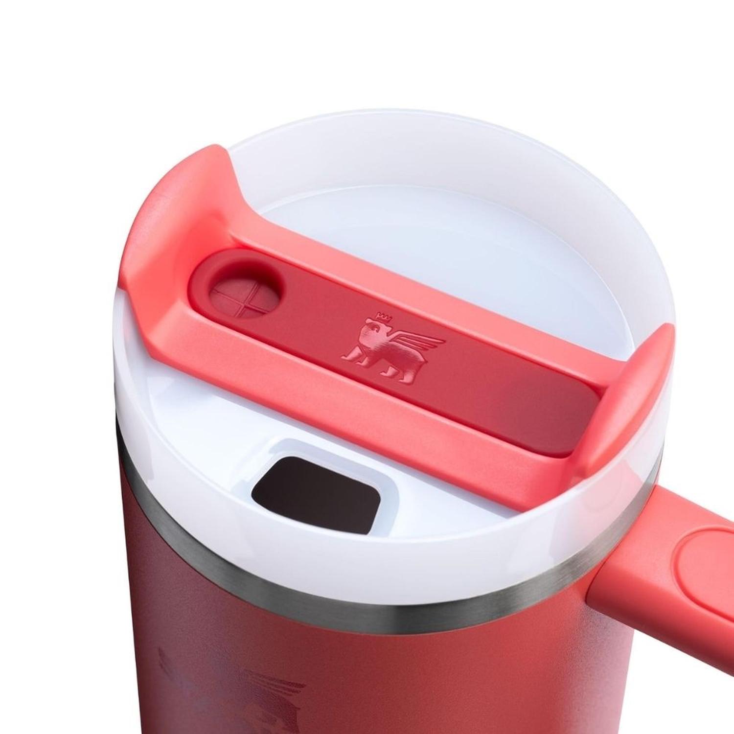 TUMBLER STANLEY QUENCHER H2.0 40 OZ - HOT CORAL - 2