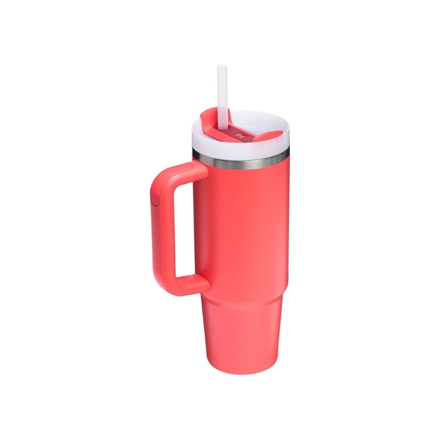 TUMBLER STANLEY QUENCHER H2.0 40 OZ - HOT CORAL - 3