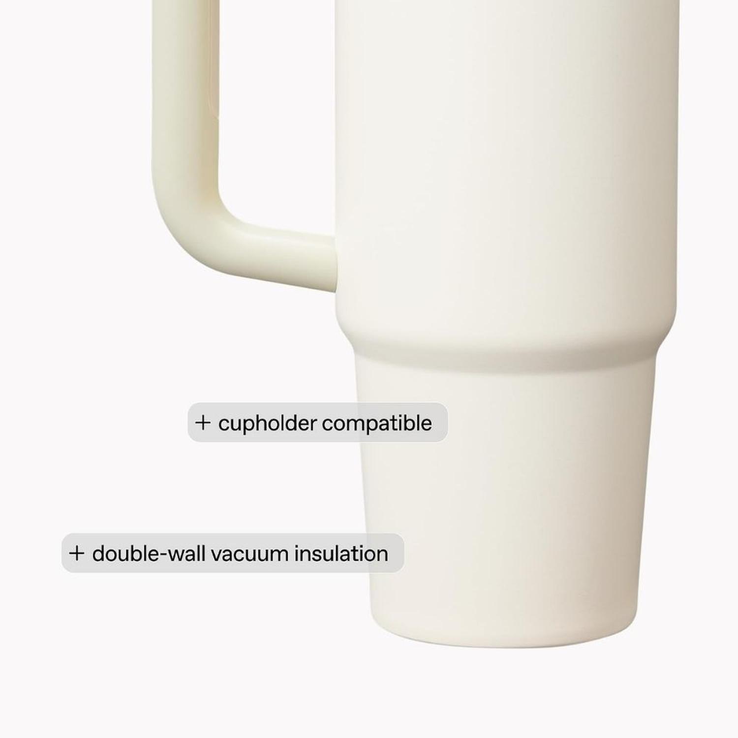 TUMBLER STANLEY QUENCHER H2.0 30 OZ - CREAM - 5