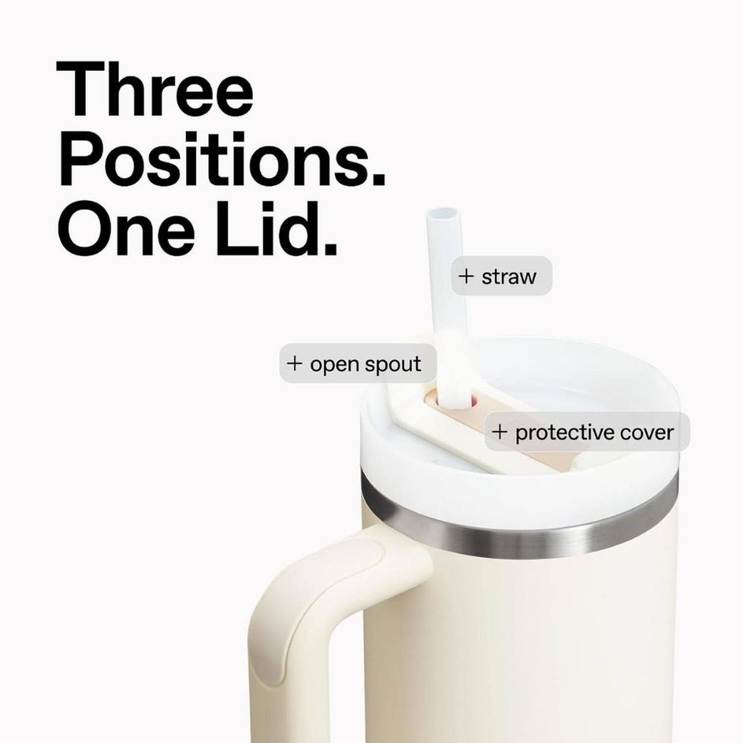 TUMBLER STANLEY QUENCHER H2.0 30 OZ - CREAM - 7