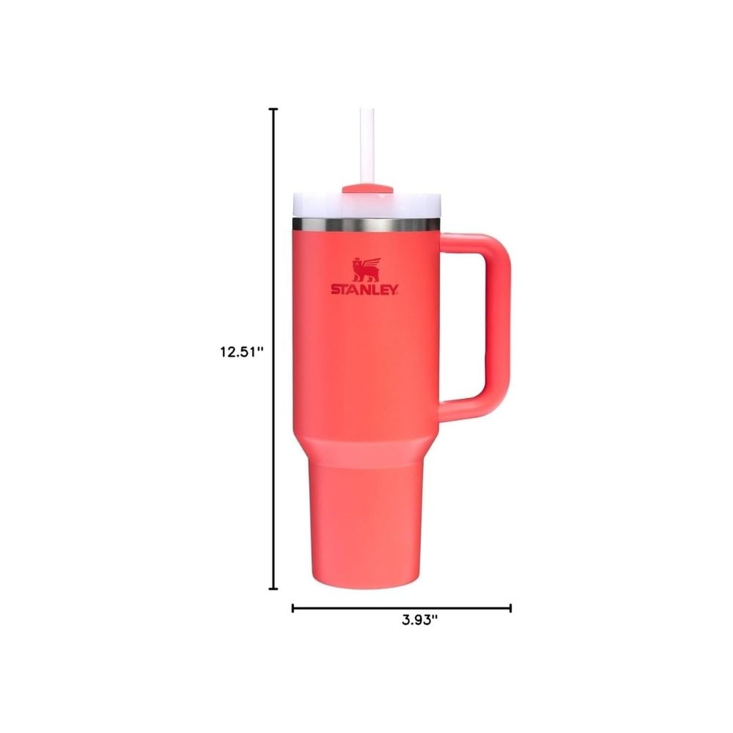 TUMBLER STANLEY QUENCHER H2.0 40 OZ - GOLDENROD CORAL - 2
